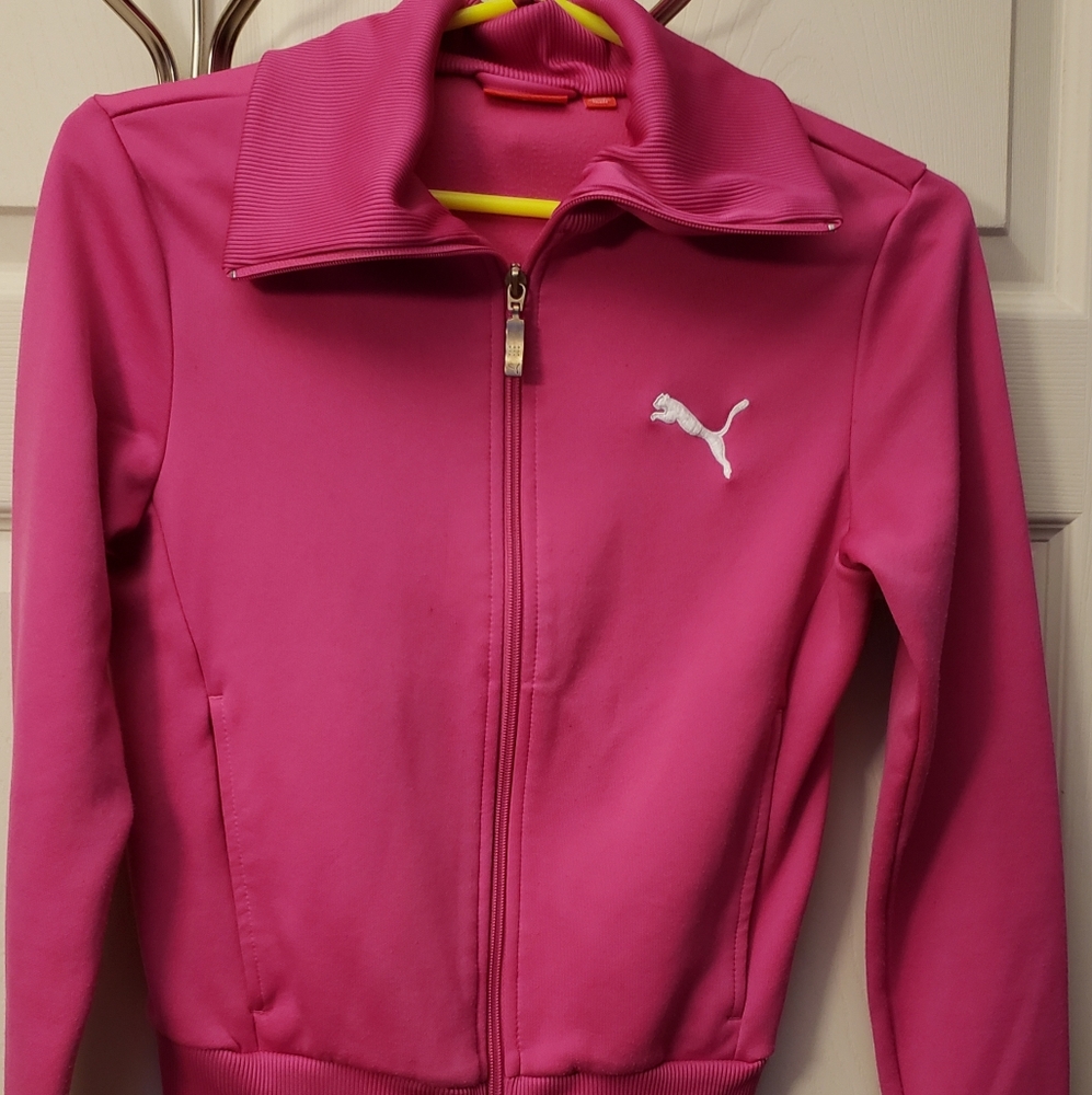 Sweater zip up puma